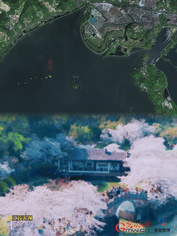 清明游玩賞花圖鑒來了！衛(wèi)星鏡頭帶你先睹為快